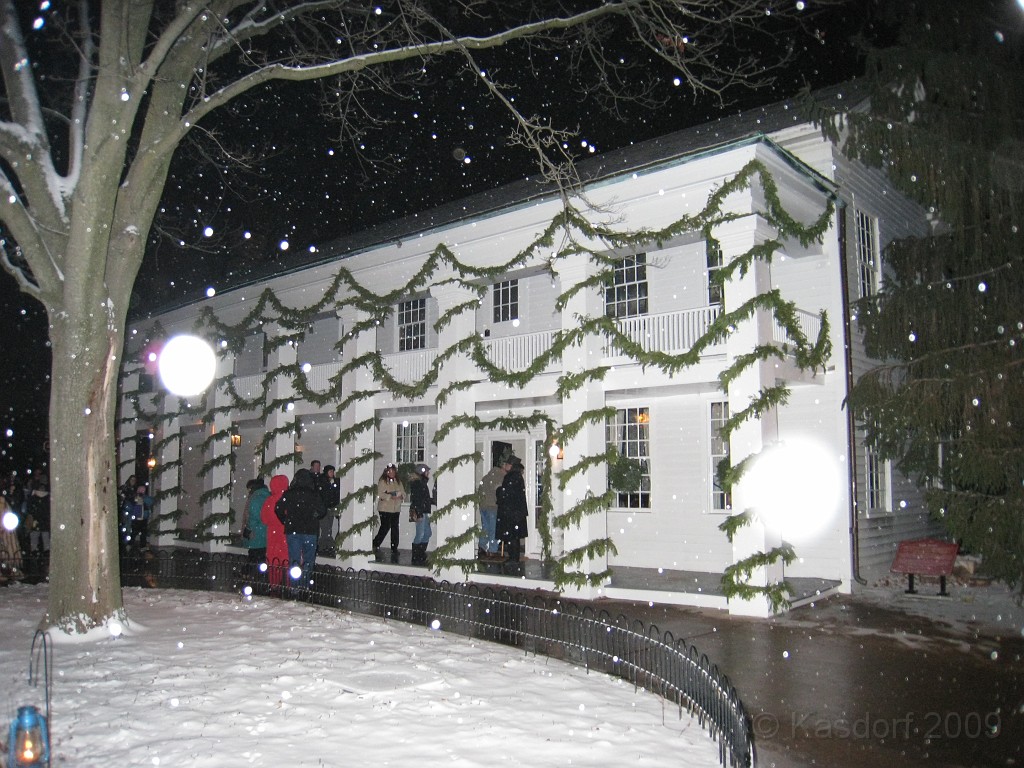 Henry Ford Christmas 2009 069.jpg - The Henry Ford Greenfield Village puts on an annual traditional Christmas special. Showing Christmas the way it was in the 1800's. The is was the 2009 event.